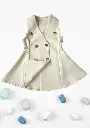 Robe fille sans manche - fabrication Italienne, Qualité premium